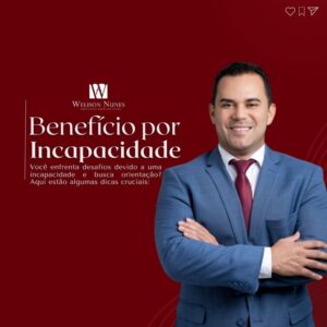 ✅ Dica 1: Conheça seus direitos • Familiarize-se com os diferentes tipos de benefícios por incapacidade disponíveis. Saiba quais se aplicam ao seu caso específico. ✅ Dica 2: Documentação é fundamental • Certifique-se de reunir toda a documentação médica relevante. Relatórios, exames e registros médicos podem fortalecer sua solicitação. ✅ Dica 3: Proatividade no processo • Inicie o processo de solicitação o mais cedo possível. O tempo pode ser crucial, e a antecipação pode acelerar o recebimento dos benefícios. 🤝 Quando considerar um advogado especializado: • Em casos mais complexos, considerar a orientação de um advogado especializado em benefícios por incapacidade pode ser fundamental. 🔍 Por que um advogado? • Podem ajudar a evitar erros comuns que podem atrasar ou prejudicar sua solicitação. • Defendem seus interesses para garantir que você receba os benefícios que merece. Por isso procure um advogado da sua confiança e garanta os seus direitos. Eu sou Welison Nunes se gostou dessa dica compartilhe com seus amigos que precisam dessa informação.